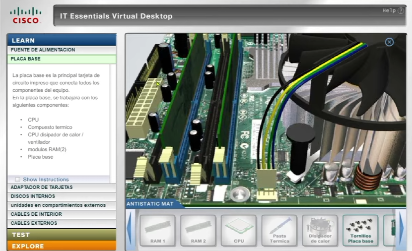 Paso 6: colocar el ventilador del CPU (CPU fan)