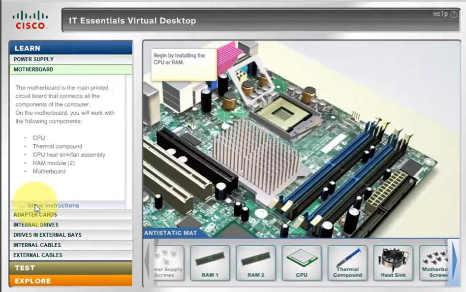 Paso 2: selección de la motherboard
