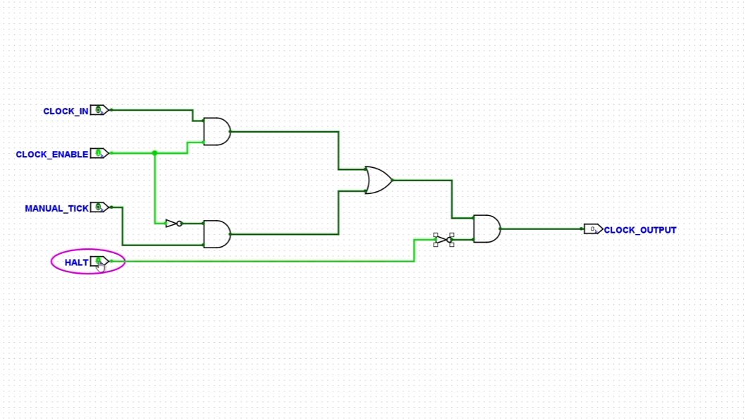 Conexión: Input → AND → Output